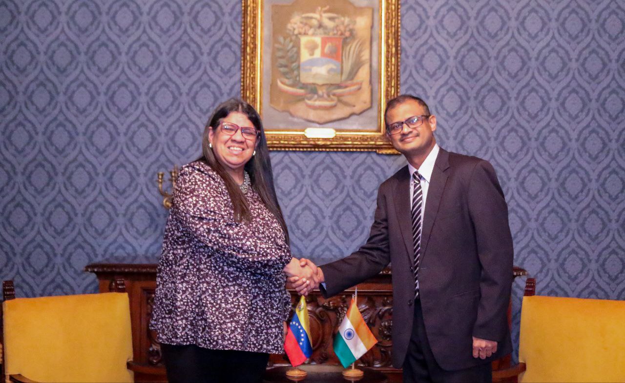Venezuela y la India abordan intensa agenda bilateral del último trimestre
