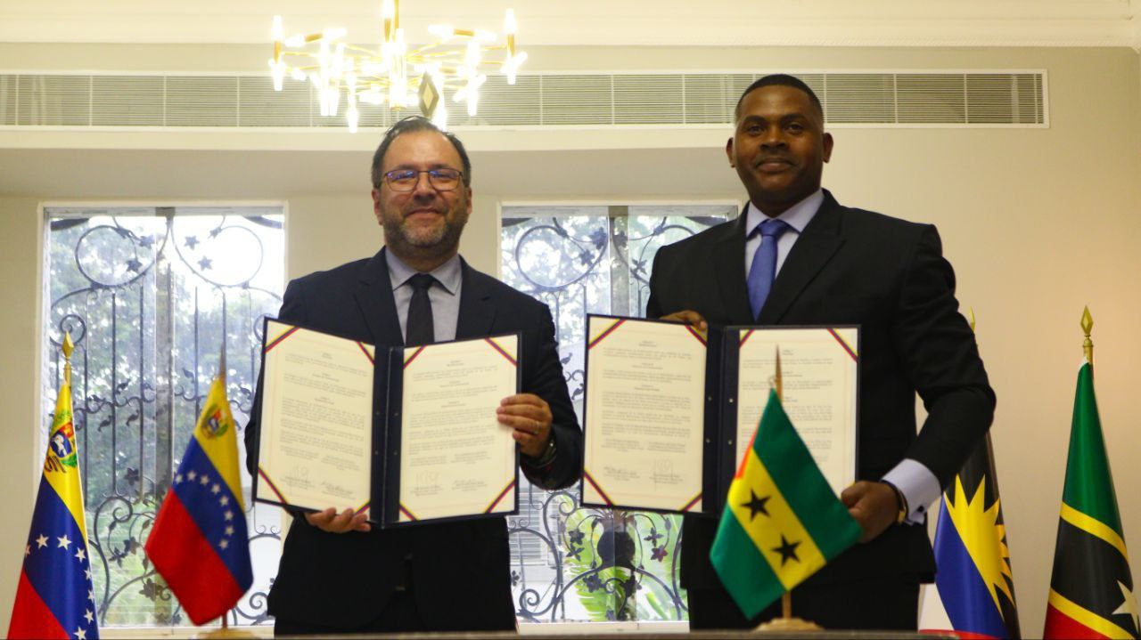 Venezuela y Santo Tomé y Príncipe firmaron memorándum en el marco del Agroalba