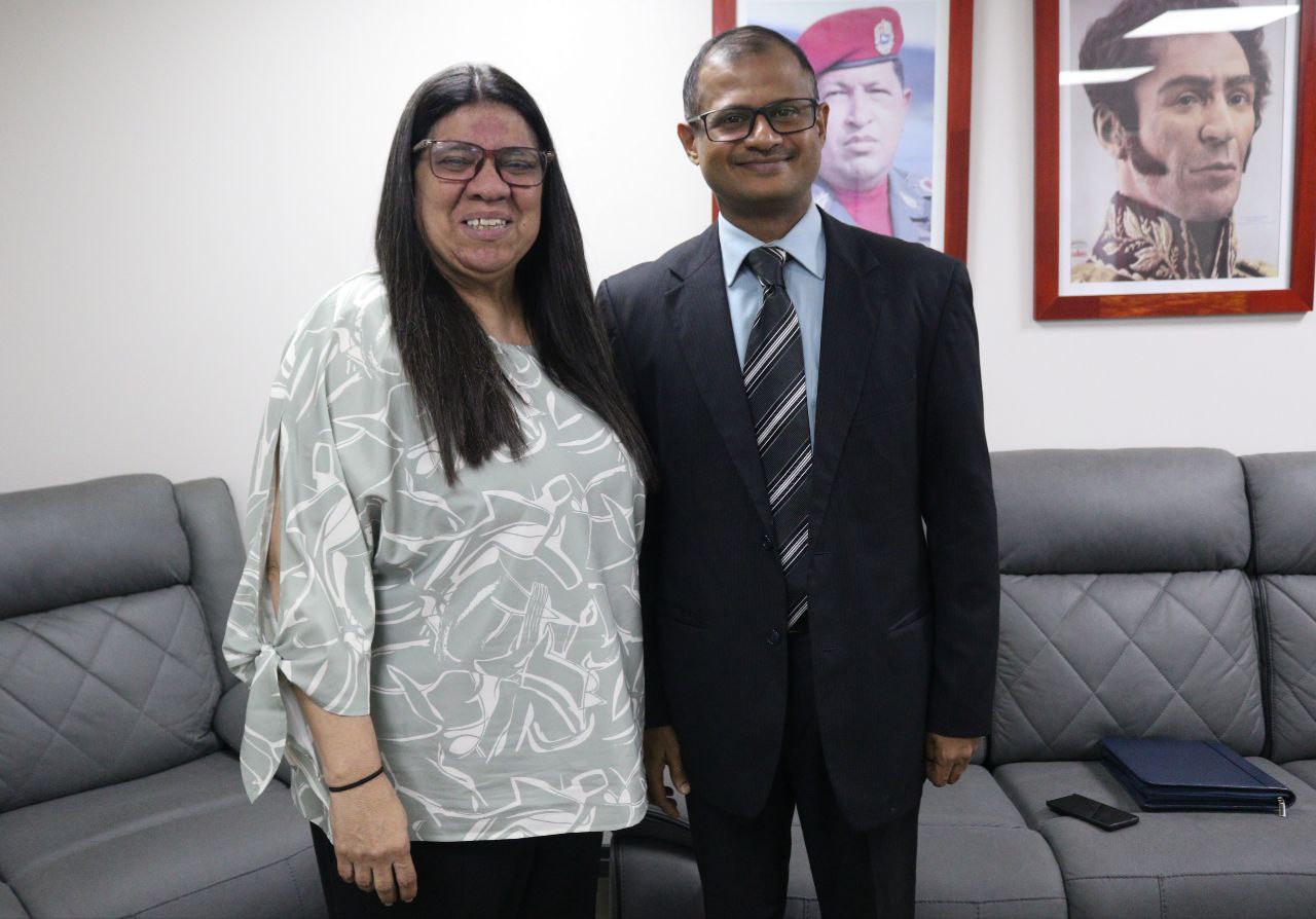 Venezuela e India hacen seguimiento a la agenda bilateral
