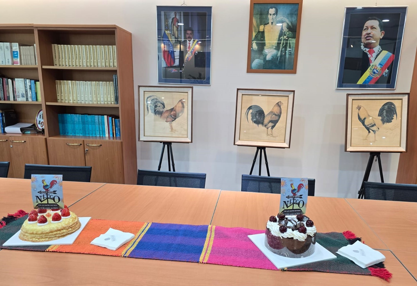 Exposición “El Gallo Pinto” se muestra en Embajada de Venezuela en Seúl