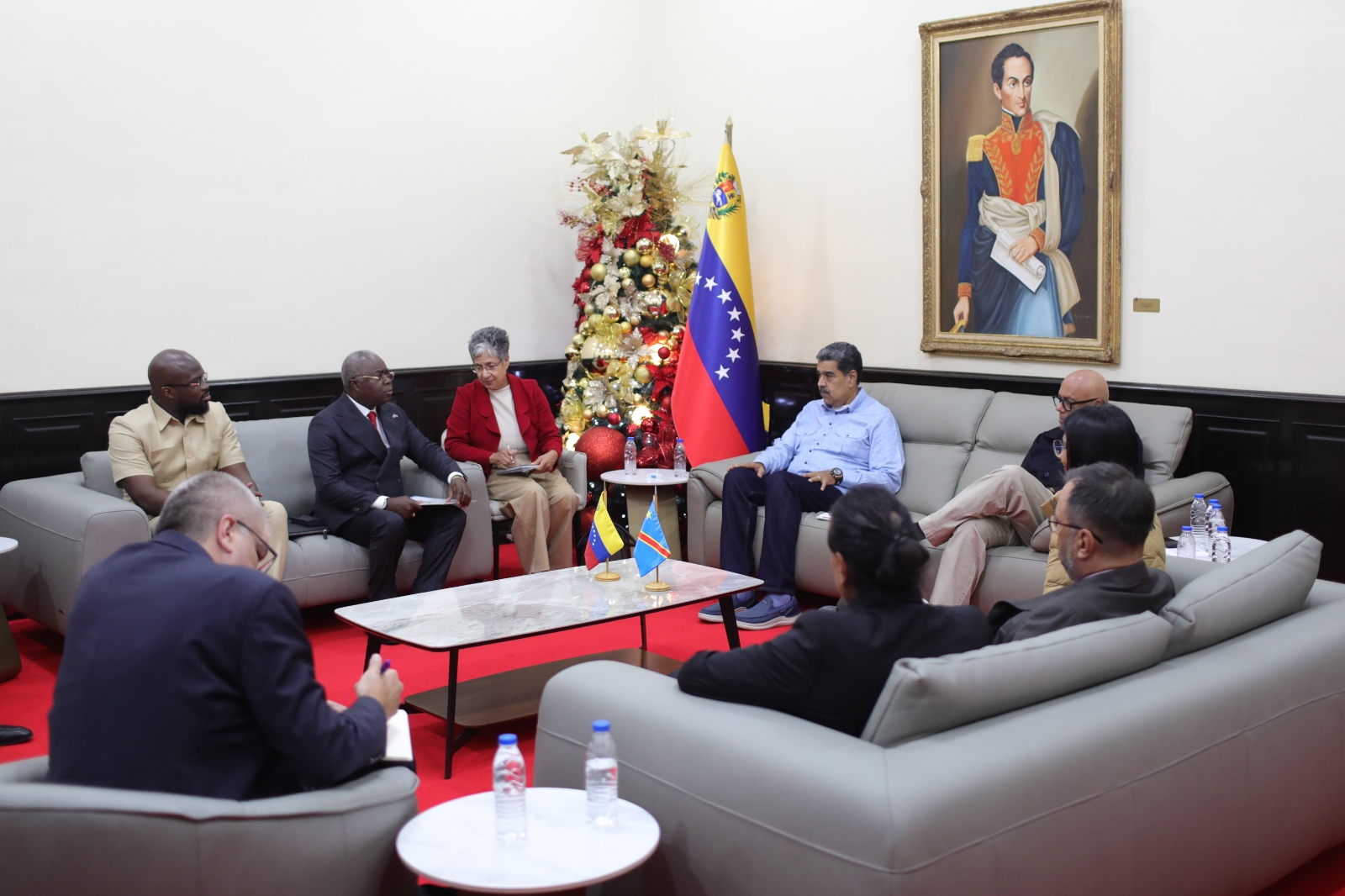 Presidente Maduro fortalece lazos con la República Democrática del Congo