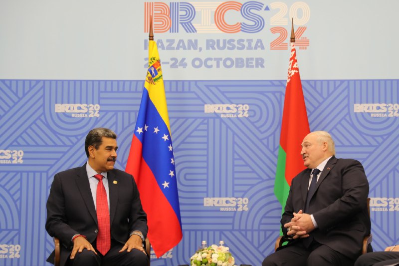 Venezuela celebra la reelección de Aleksandr Lukashenko