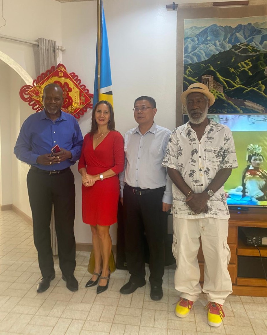 Embajada venezolana participa en celebración del Año Nuevo Chino en Santa Lucía