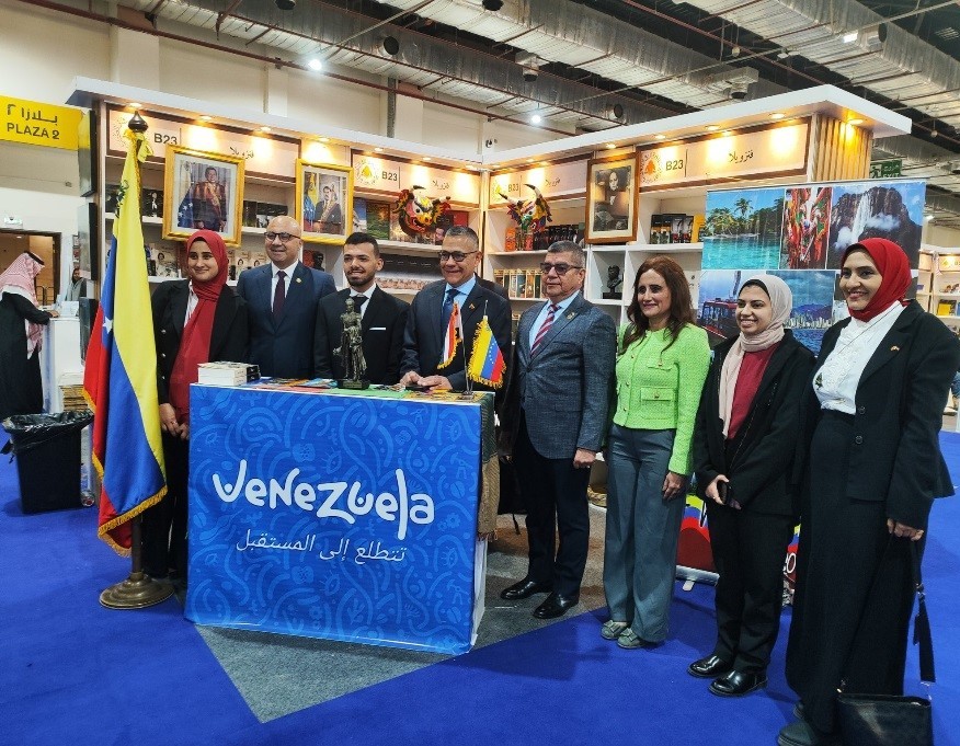 Exitosa participación de Venezuela en Feria Internacional del Libro de El Cairo