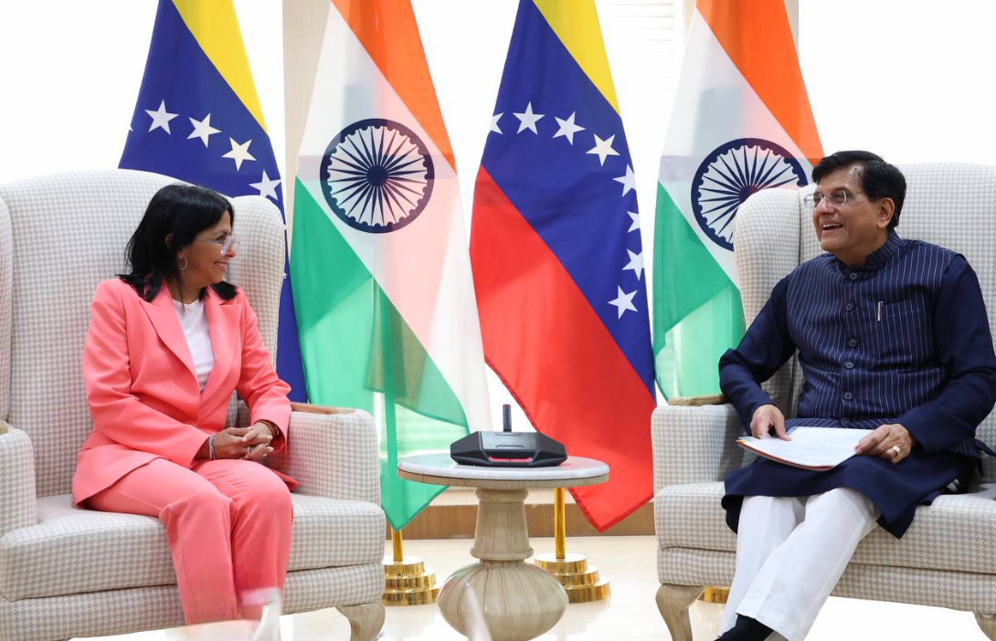 Venezuela presenta oferta exportable a la India para elevar balanza comercial