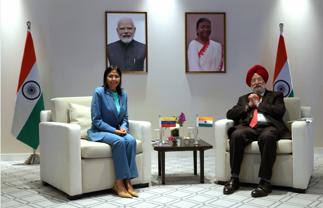 Venezuela e India fortalecen cooperación energética