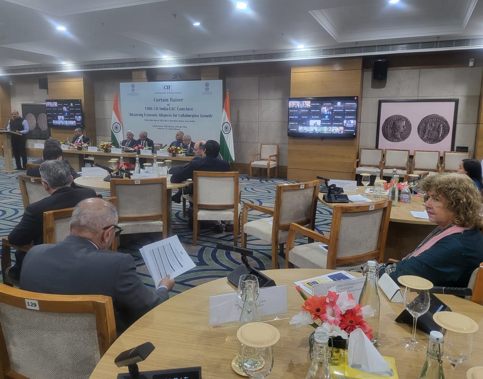 Venezuela asiste a presentación de 10º Cónclave CII India – América Latina