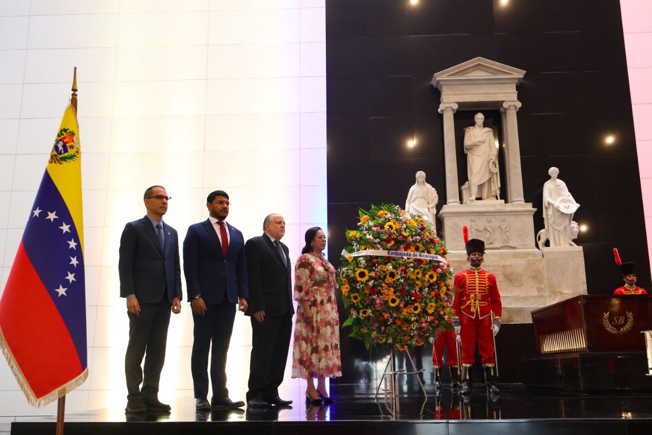 Venezuela se suma a conmemoración del 91° aniversario de la siembra de Sandino