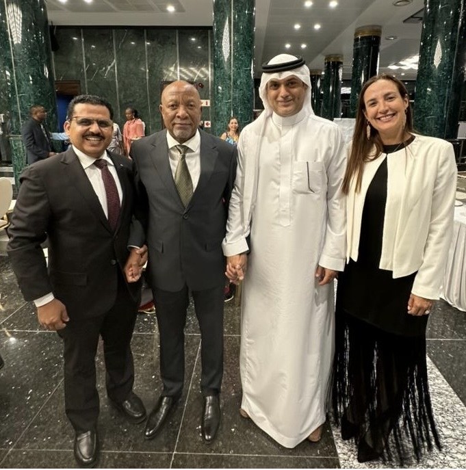 Embajadora en Namibia asistió a saludo oficial del presidente Nangolo Mbumba