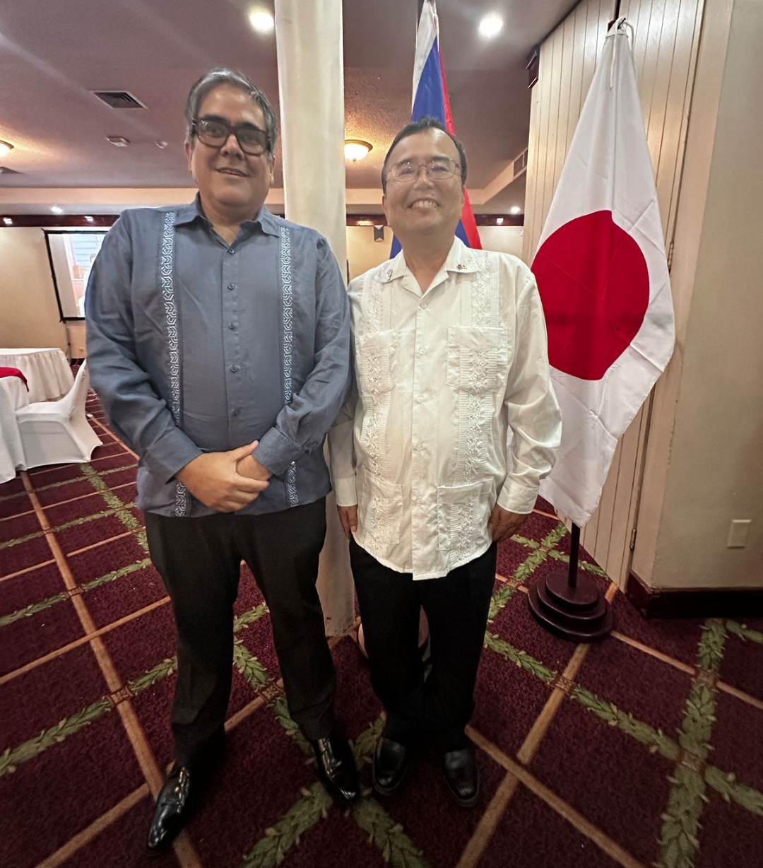 Embajada de Venezuela asiste a recepción japonesa en Belice