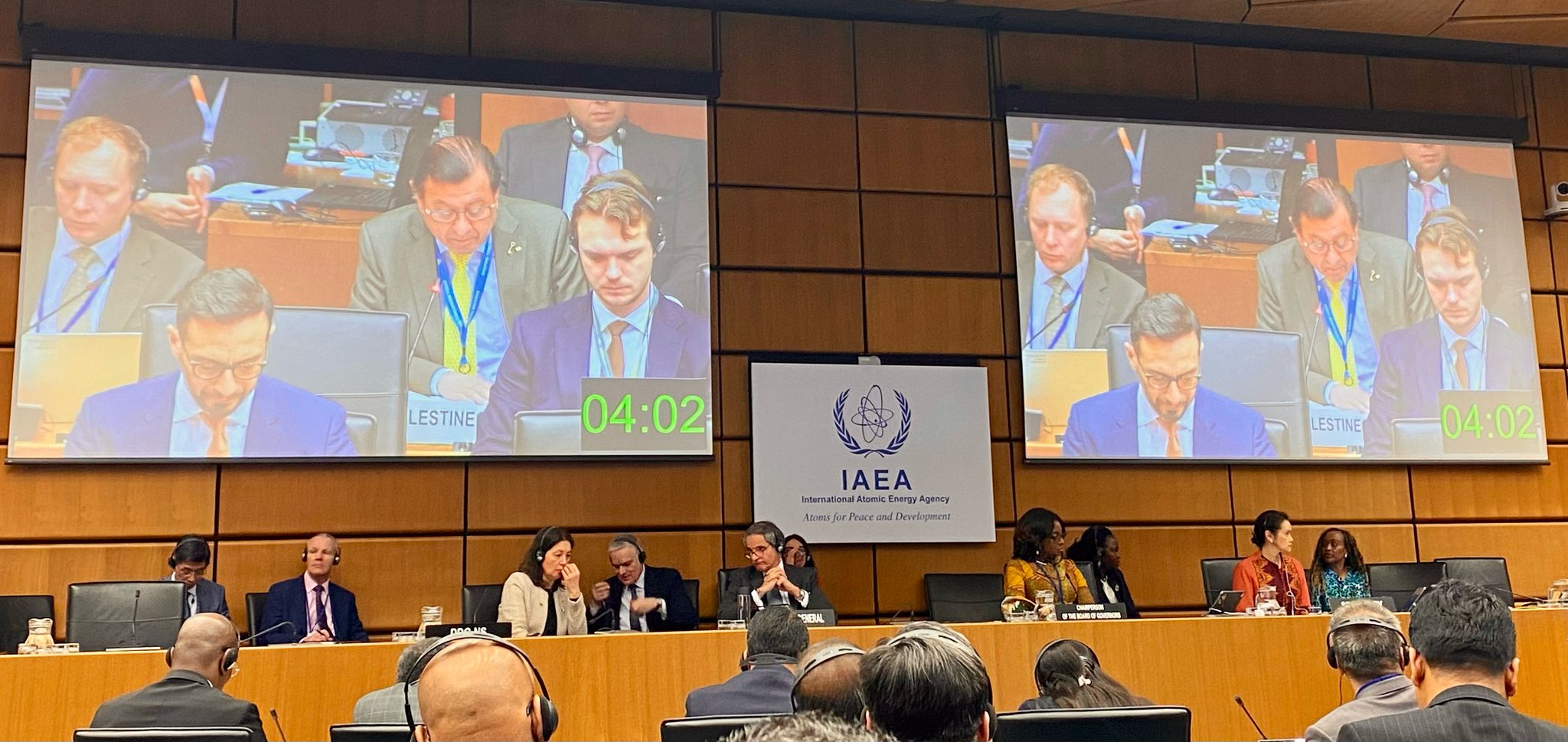 Venezuela celebra participación de Palestina en Junta de Gobernadores del OIEA