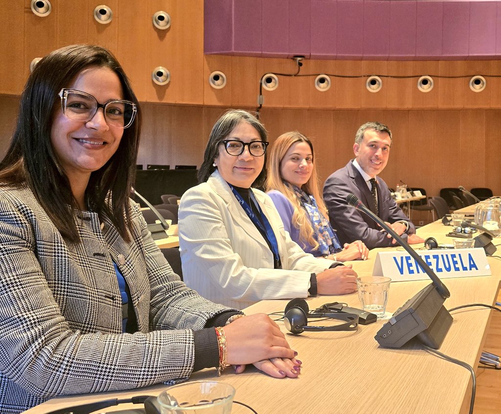 Venezuela reitera ante CGAP 2025 compromiso de implementar Convenios de La Haya