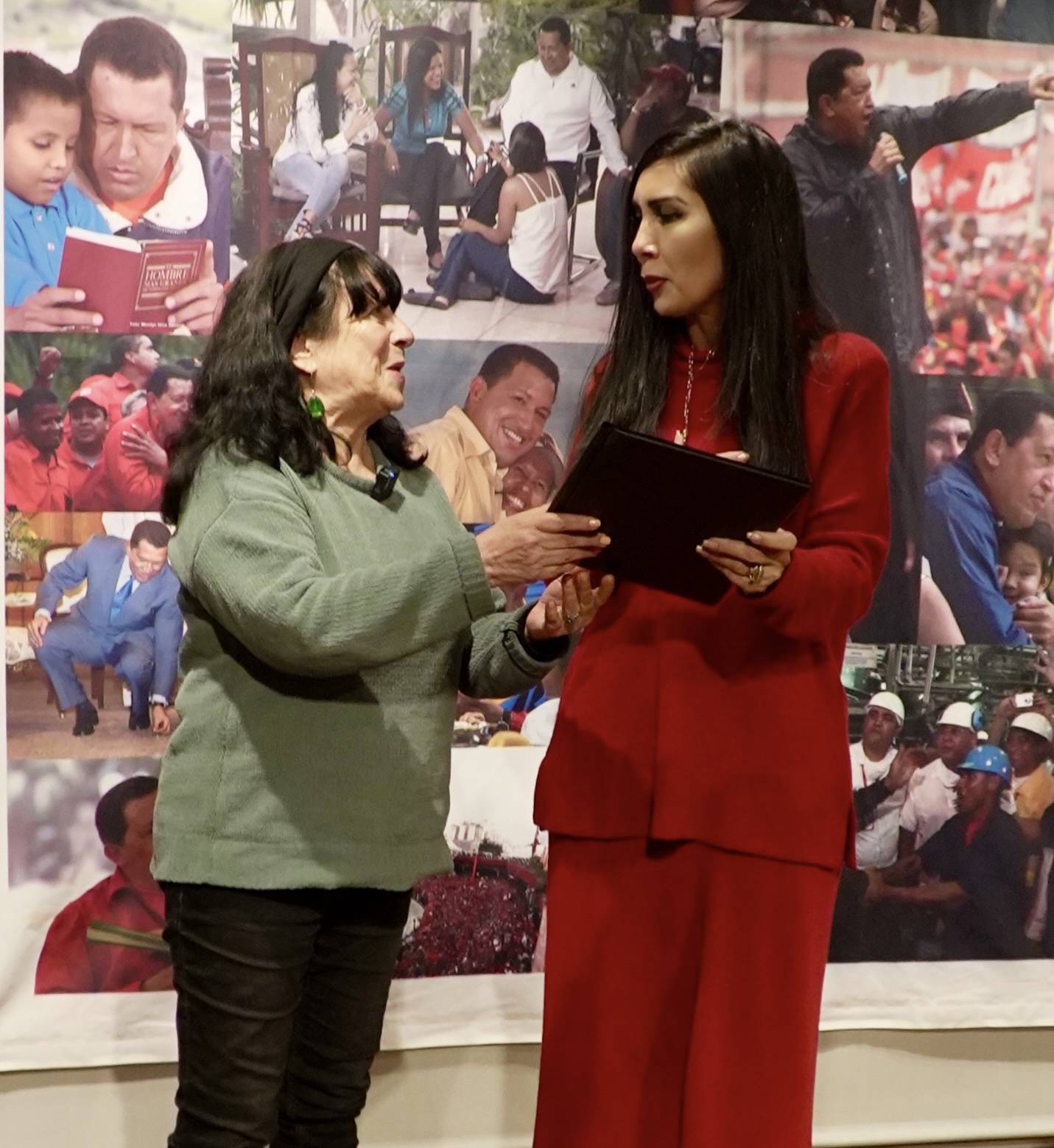 Solidaridad con Venezuela en Madrid reivindica el legado de Hugo Chávez 