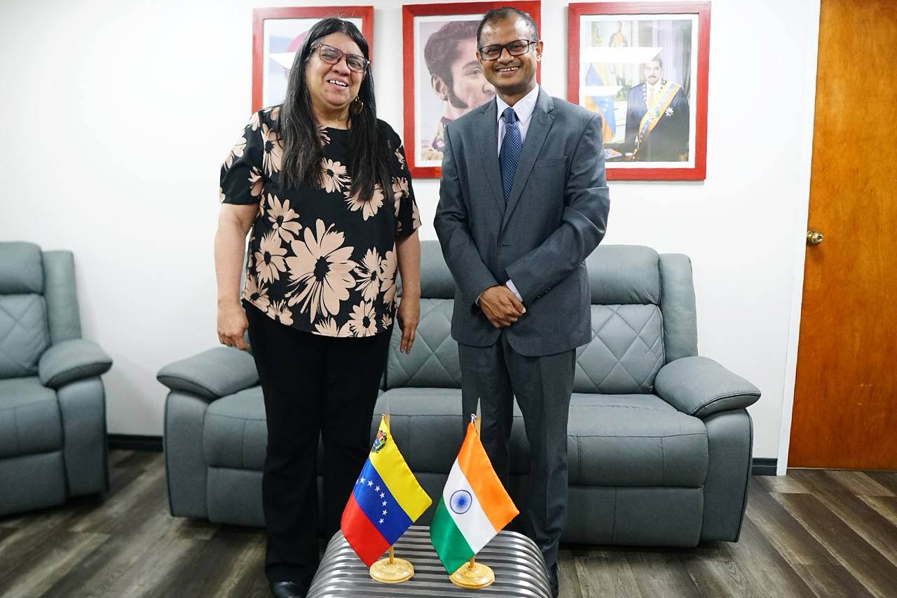 Venezuela e India ratifican interés en profundizar cooperación conjunta