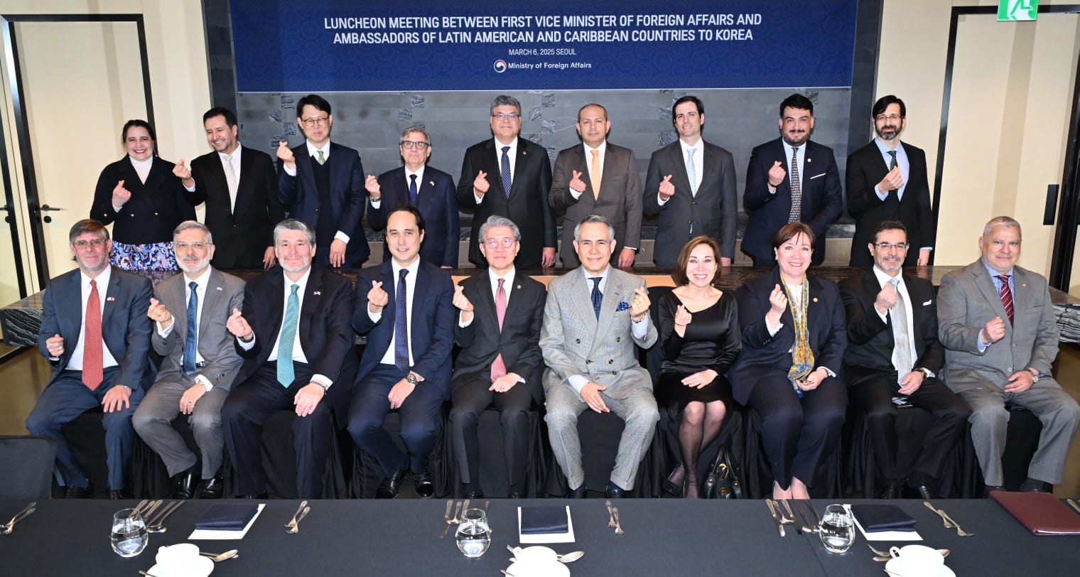 Países GRULAC se reúnen con Primer Viceministro de Relaciones Exteriores en Seúl
