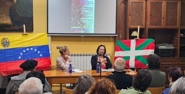 Charla en Donostia – San Sebastián sobre la actualidad venezolana