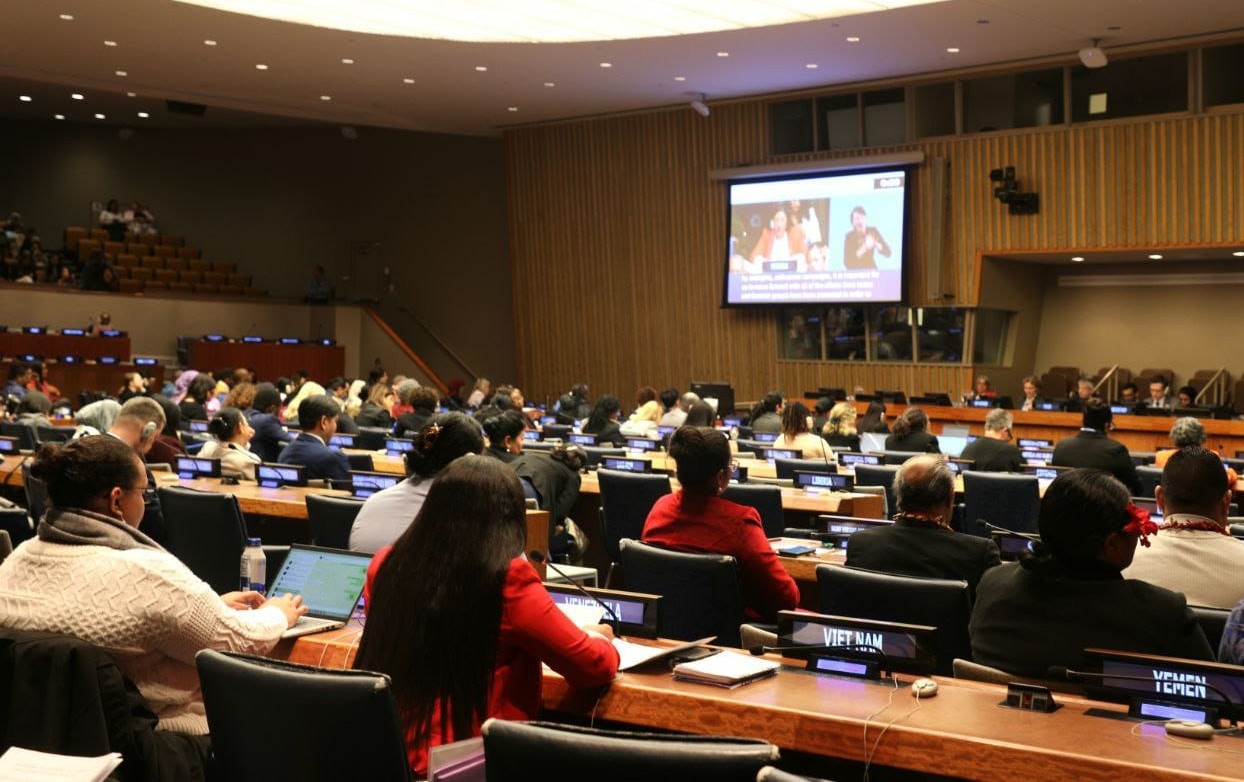 Venezuela presenta avances en Igualdad de Género en la ONU y denuncia sanciones