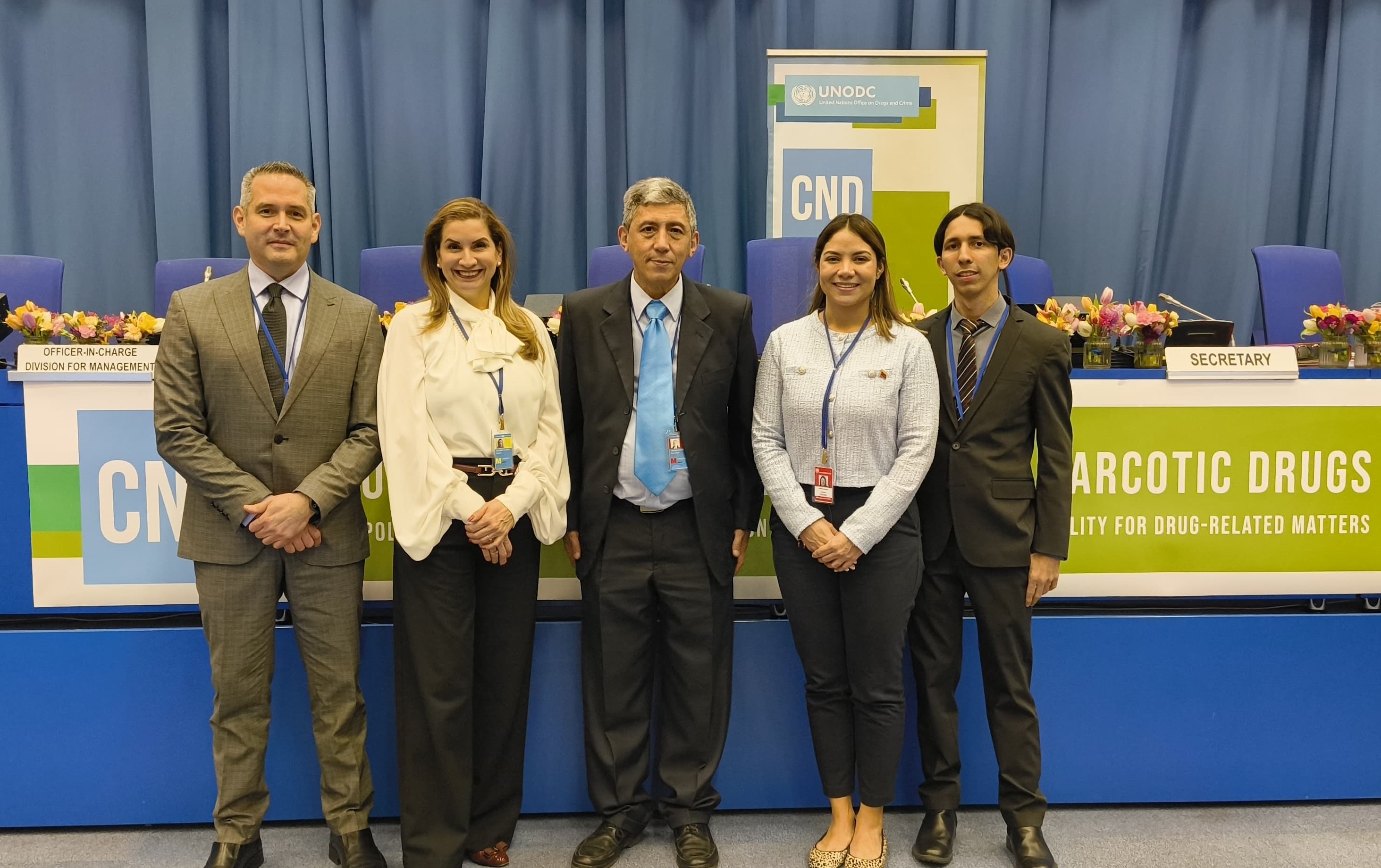 Delegación venezolana participó en 68° período de sesiones de Comisión de Estupefacientes de la ONU