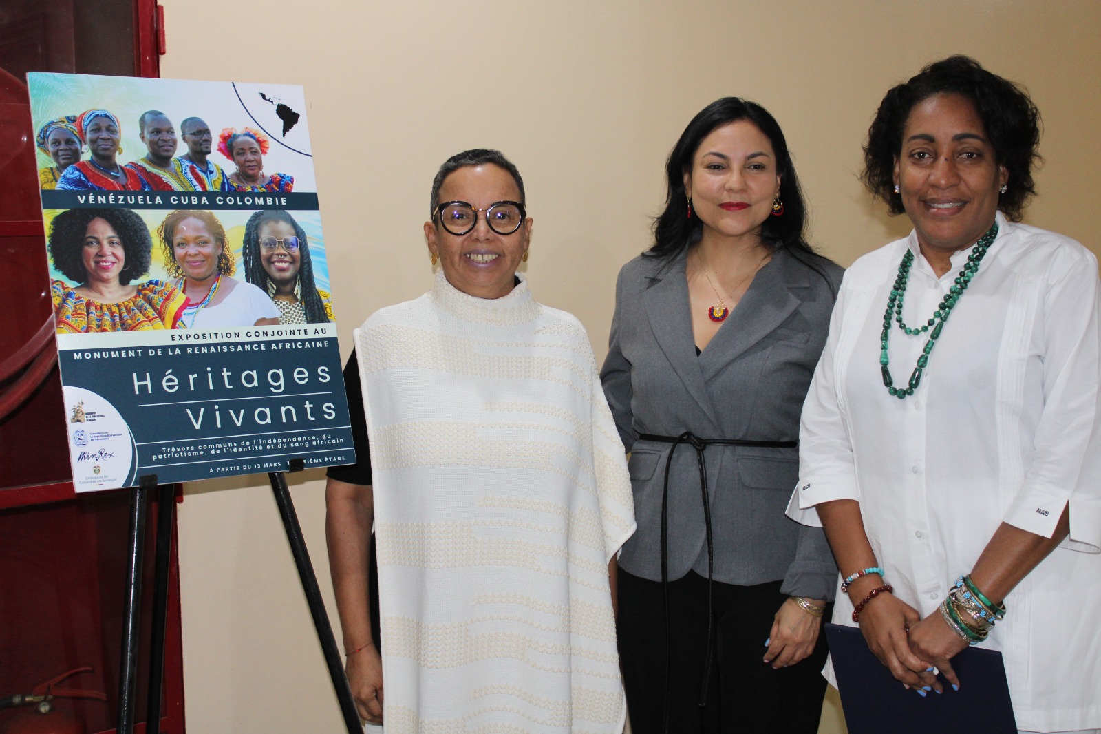 Venezuela participa en exposición "Herencias vivas" en Senegal en Mes de la Mujer