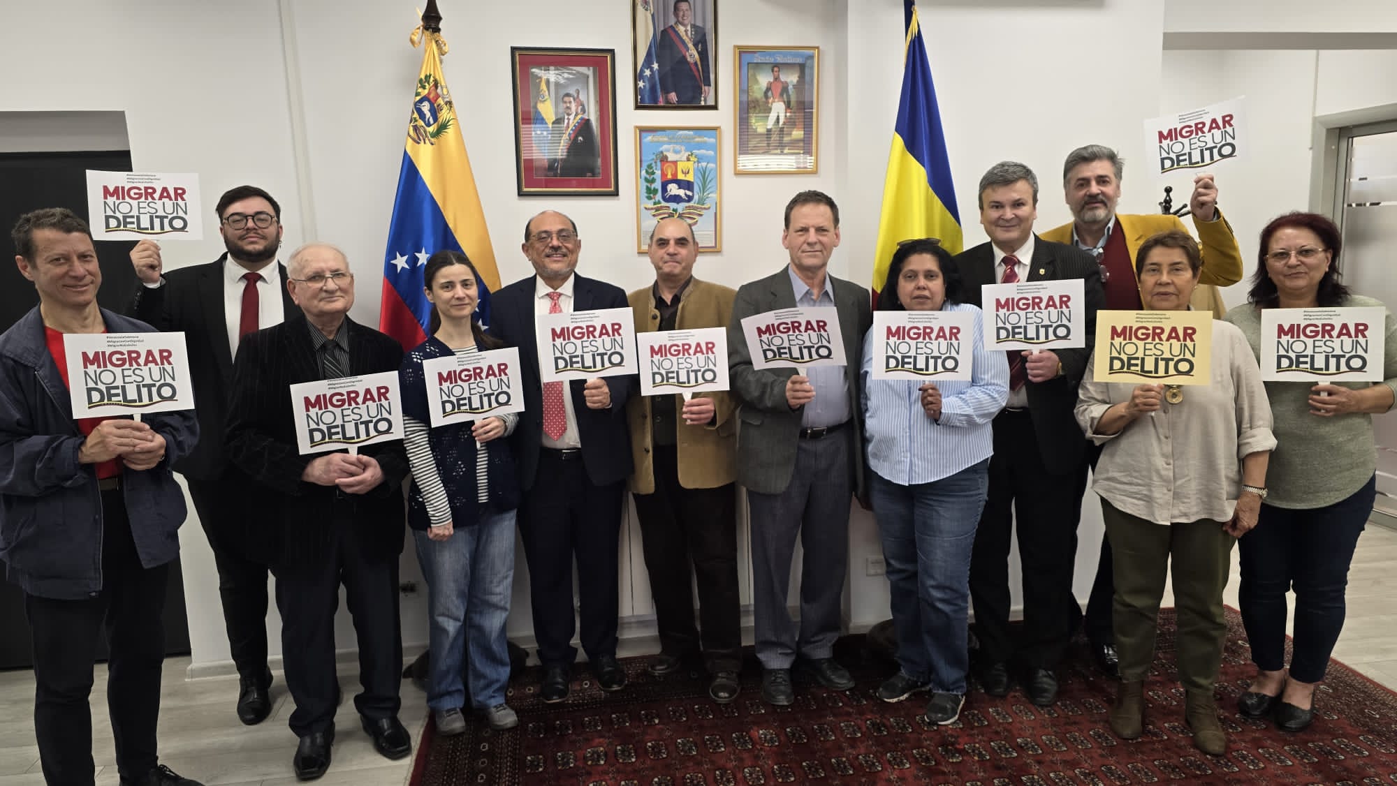 Desde Rumanía expresan solidaridad con migrantes venezolanos