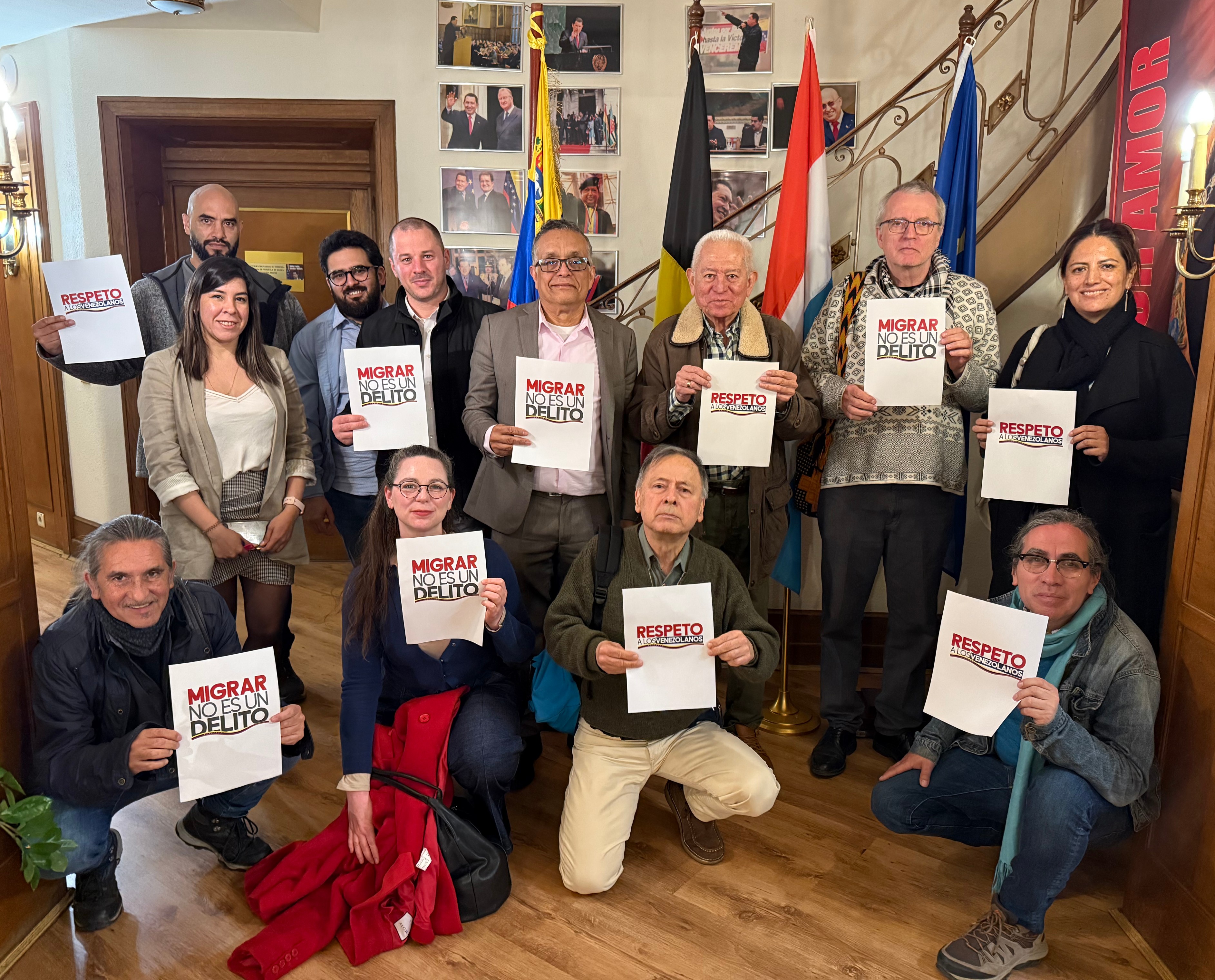 Desde Bélgica condenan criminales deportaciones de venezolanos a El Salvador