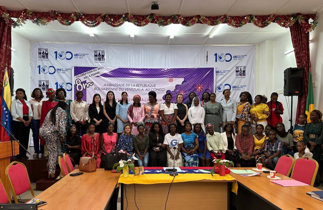 Embajada en el Congo celebra Mes de la Mujer con encuentro de lideresas