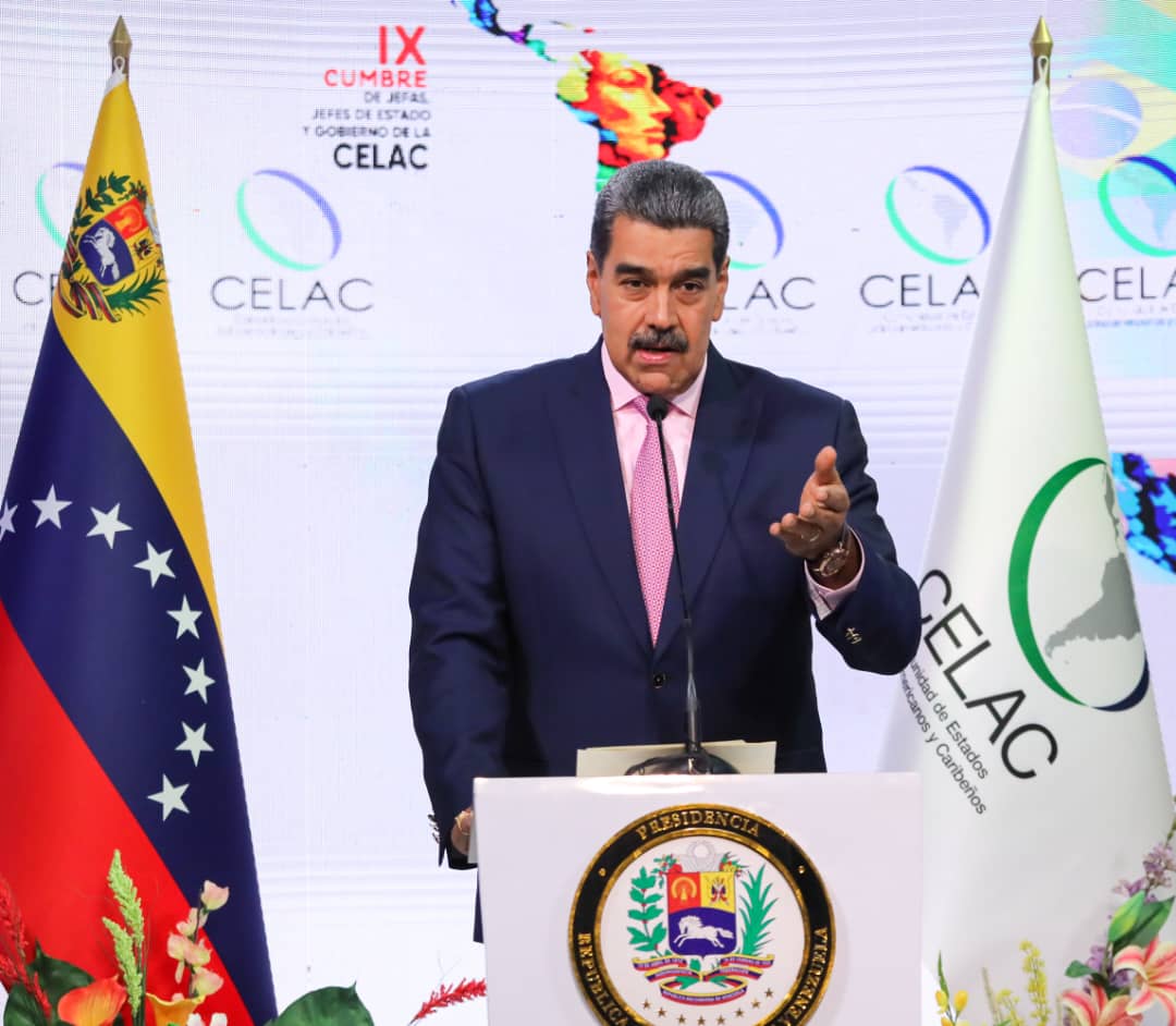 Presidente Maduro denuncia en la CELAC que el mundo enfrenta dos agresiones peligrosas