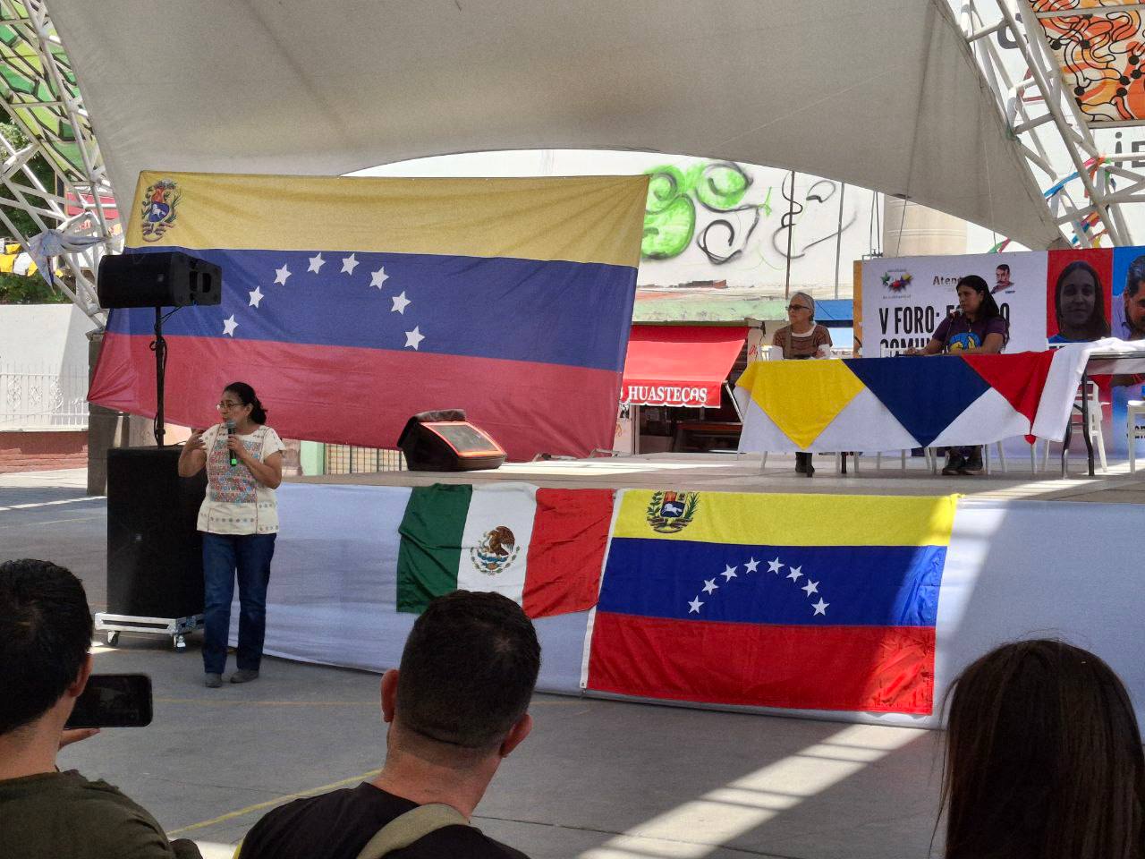 Realizado en México V Foro "Estado Comunal y Poder Popular en Venezuela"