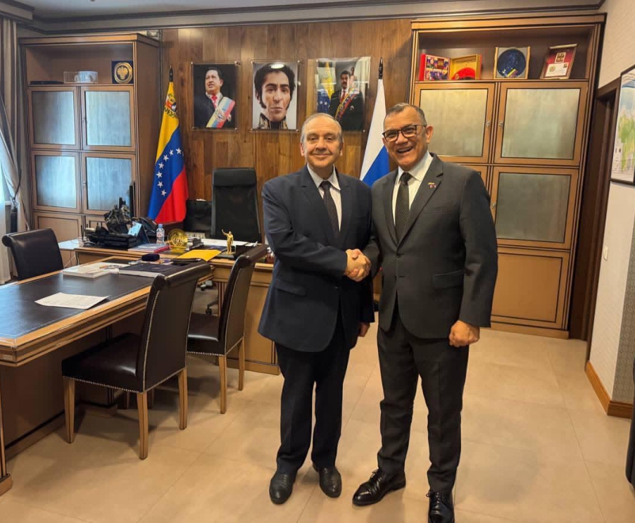 Vicepresidente del Consejo de Ministros de la República de Crimea visita Embajada de Venezuela