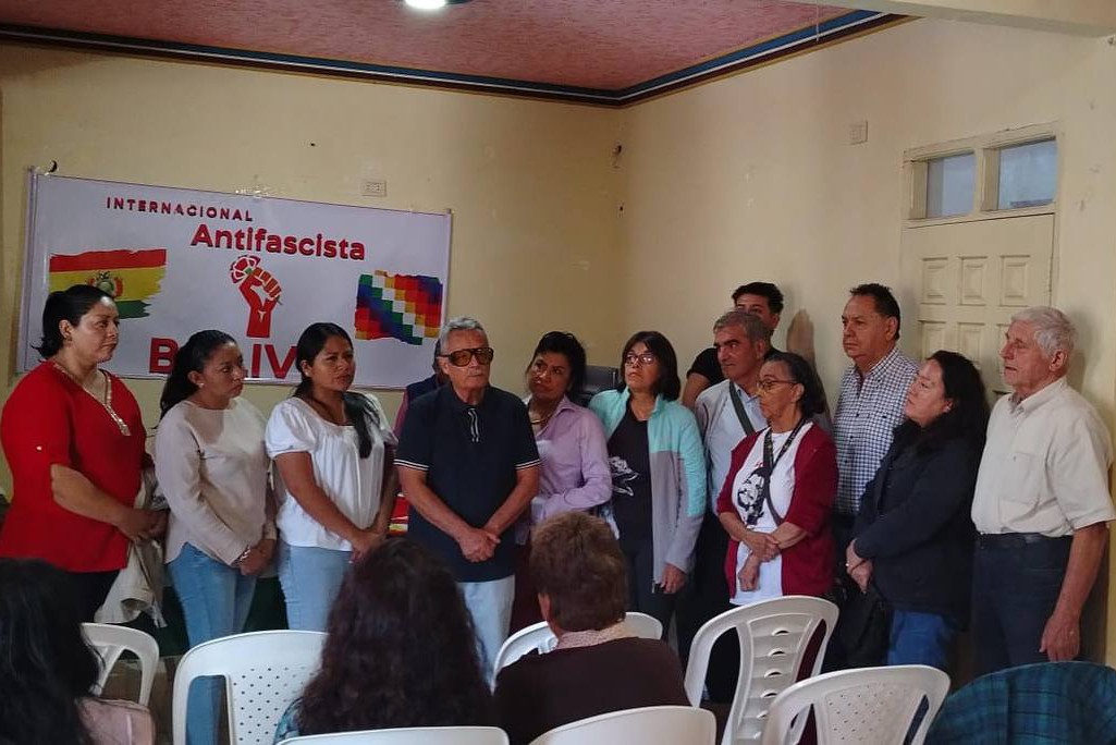 Embajador en Bolivia participa en Segunda Jornada de la Internacional Antifascista