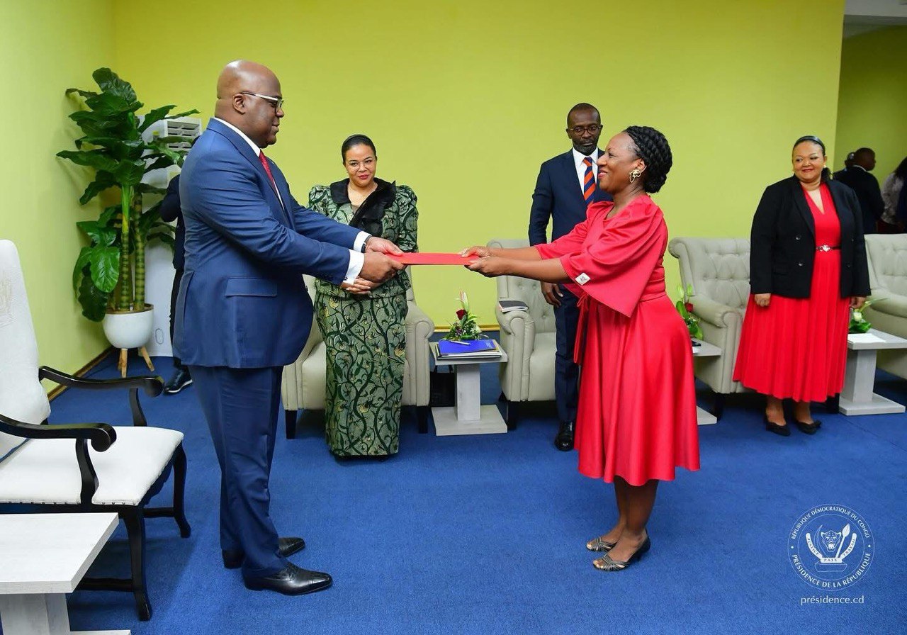 Embajadora de Venezuela presenta Cartas Credenciales en la República Democrática del Congo