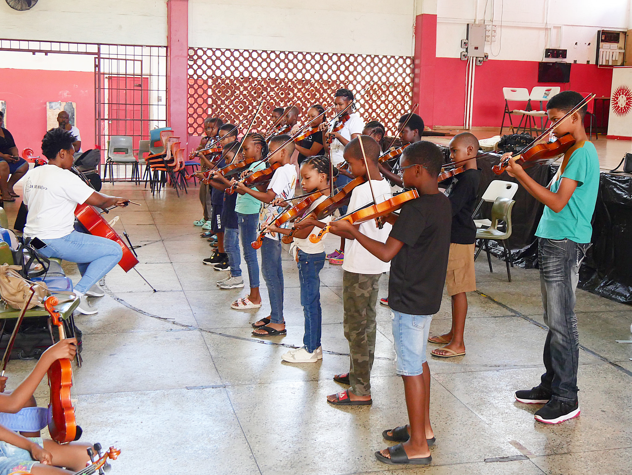 Inició Tercer Taller de Formación Musical con El Sistema en Santa Lucía