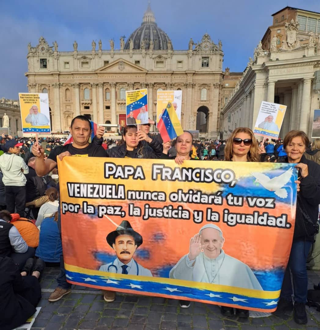 Venezuela da el último adiós al Papa Francisco en el Vaticano