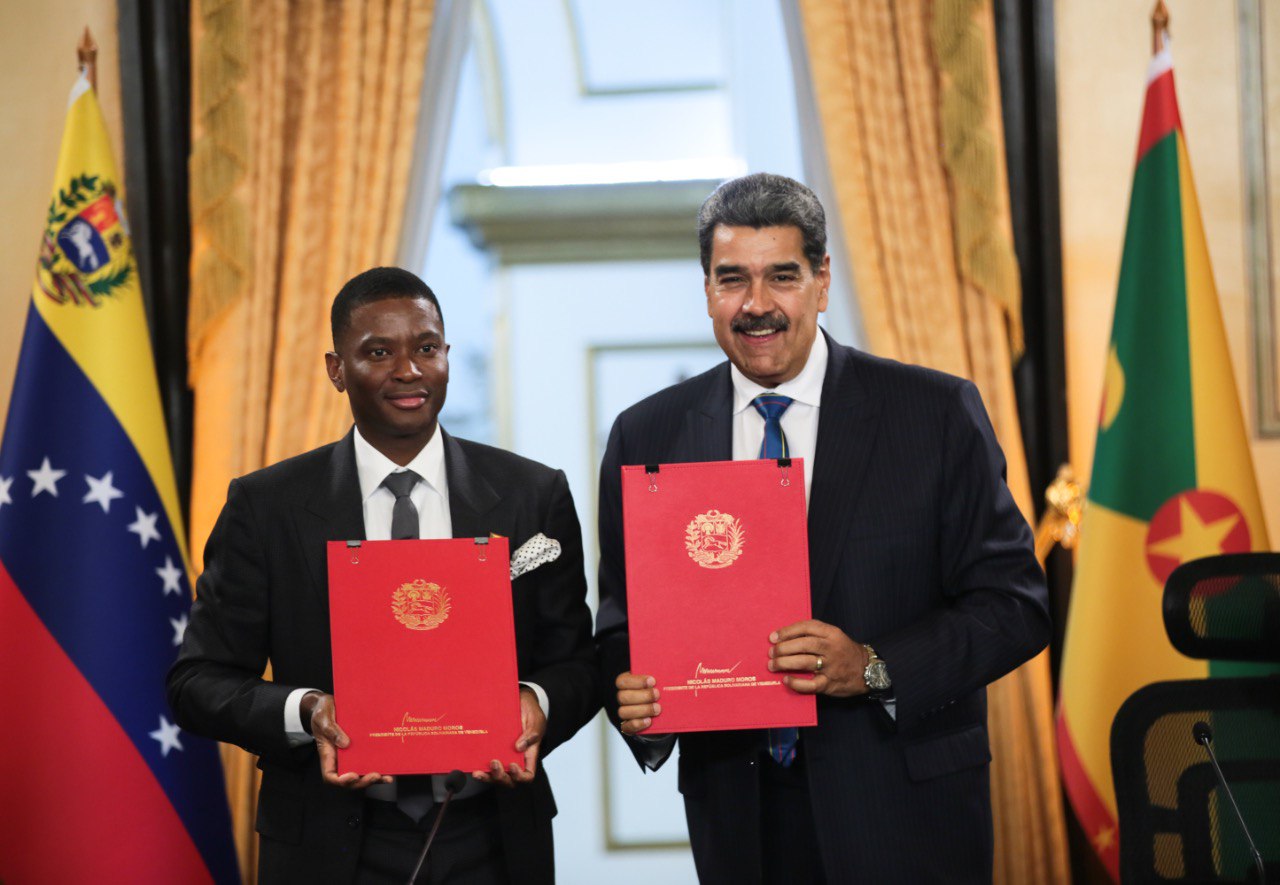 Venezuela y Grenada firman acuerdos estratégicos para afianzar cooperación