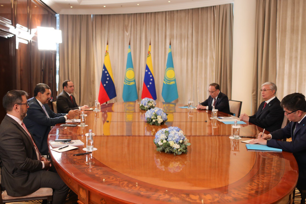 Venezuela y Kazajistán refuerzan los lazos de cooperación y amistad