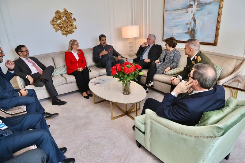 Cuba y Venezuela reafirman alianzas de respeto, cooperación y paz