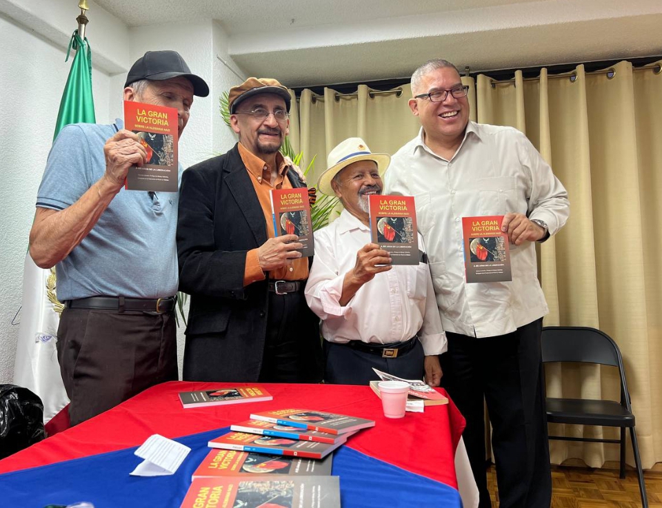 En Embajada de Venezuela en México presentan libro “La Gran Victoria sobre la Alemania Nazi”