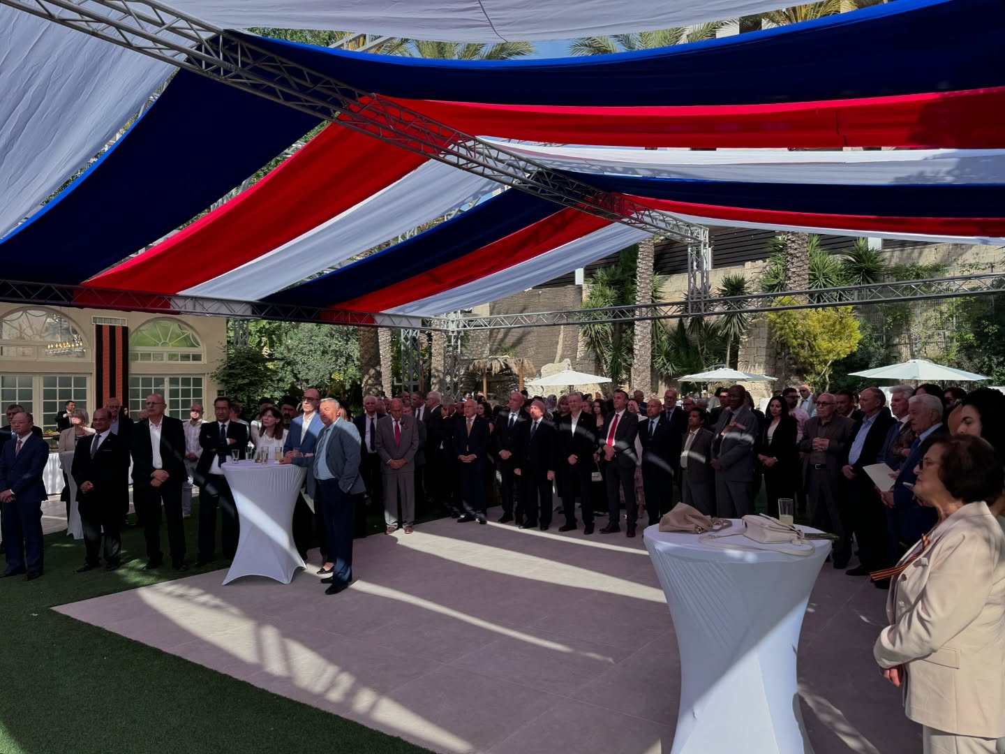 Embajador en Palestina participa en conmemoración del 80° aniversario de la Victoria en la Gran Guerra Patria