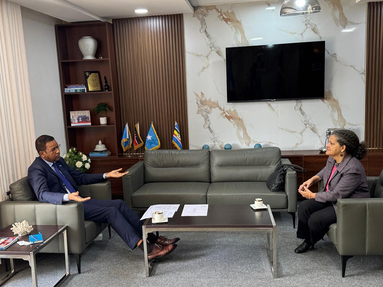 Embajadores de Venezuela y Somalia en Kenia abordan temas de interés común 