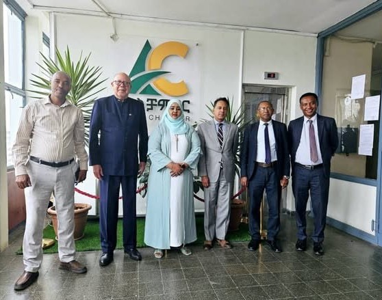 Presidenta de la Cámara de Comercio de Adís Abeba se reúne con Embajador en Etiopía para impulsar inversión bilateral
