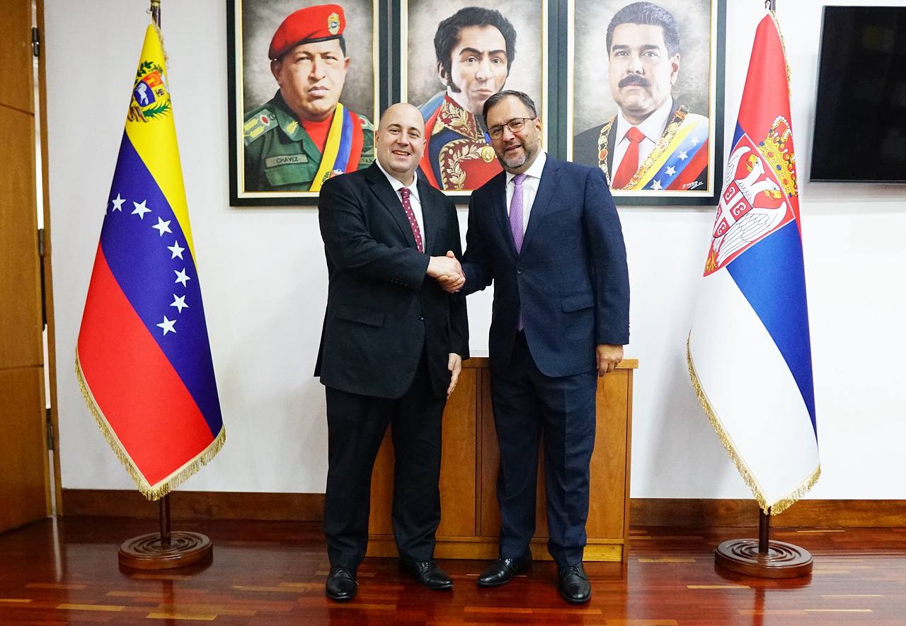 Venezuela y Serbia fortalecen cooperación y amistad en Caracas