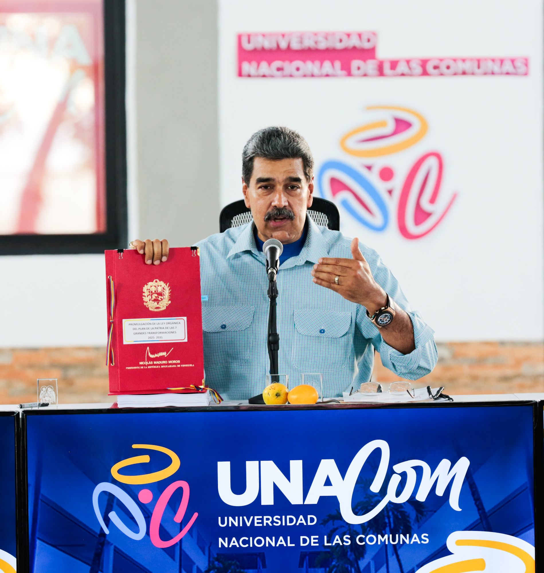 Presidente Maduro promulga Ley Orgánica del Plan de las 7 Transformaciones