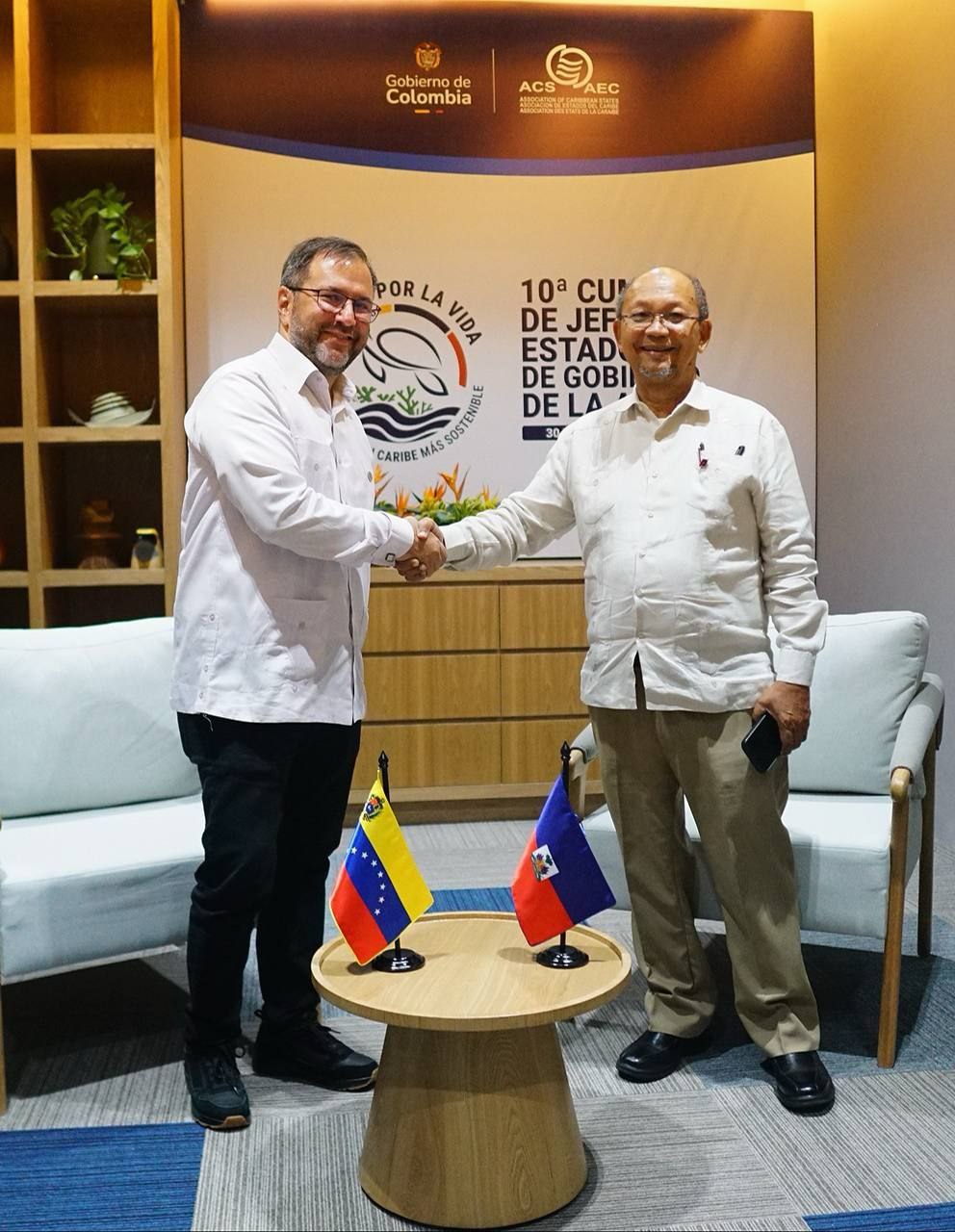 Venezuela y Haití reafirman lazos históricos desde Colombia