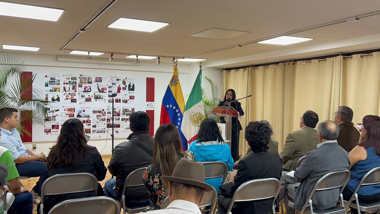 Embajadora en México comparte balance de elecciones del 25M en Venezuela