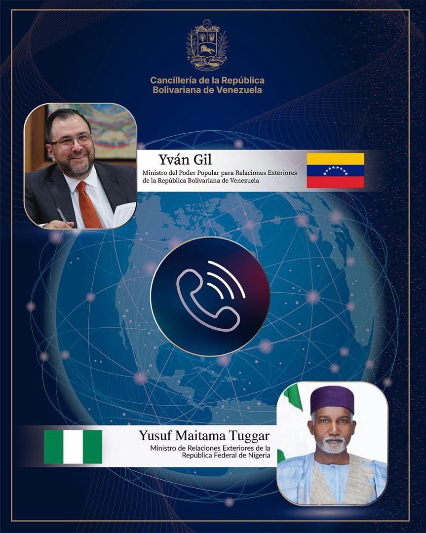 Venezuela y Nigeria reafirman compromiso de cooperación mutua