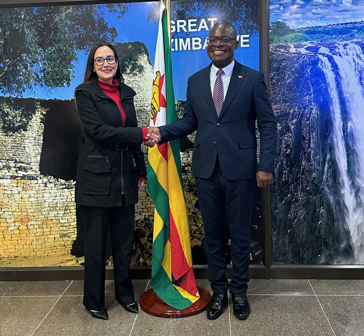 Venezuela y Zimbabue ratifican voluntad política de trabajar conjuntamente en la unión y cooperación del Sur Global