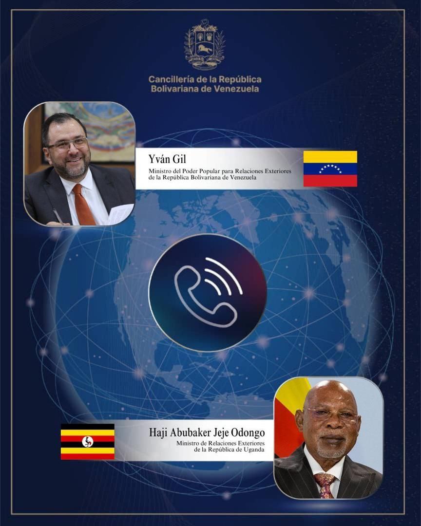 Venezuela y Uganda avanzan en acuerdos de cooperación en áreas clave
