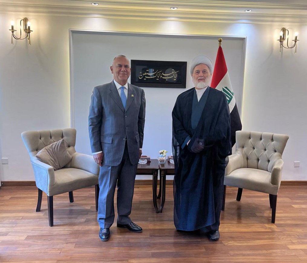 Embajador en Bagdad expone al Líder del Consejo Supremo Islámico la verdad de Venezuela