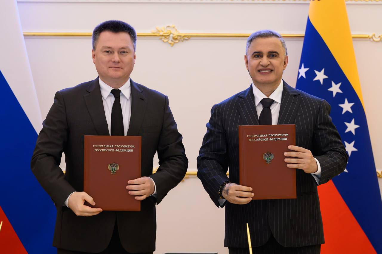 Fiscales Generales de Venezuela y Rusia fortalecen cooperación binacional en materia de justicia