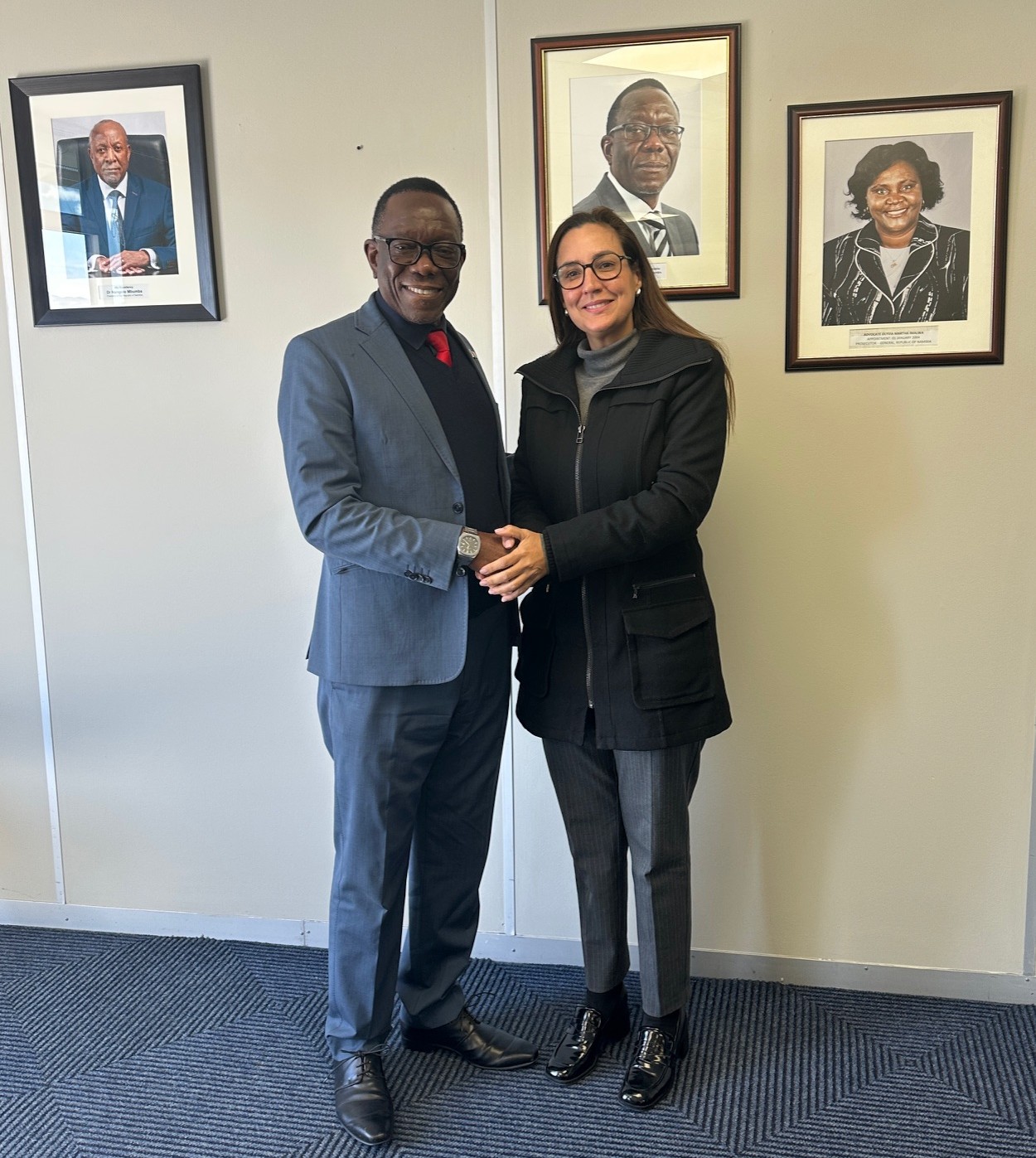 Venezuela y Namibia reafirman voluntad de trabajar una agenda de cooperación judicial